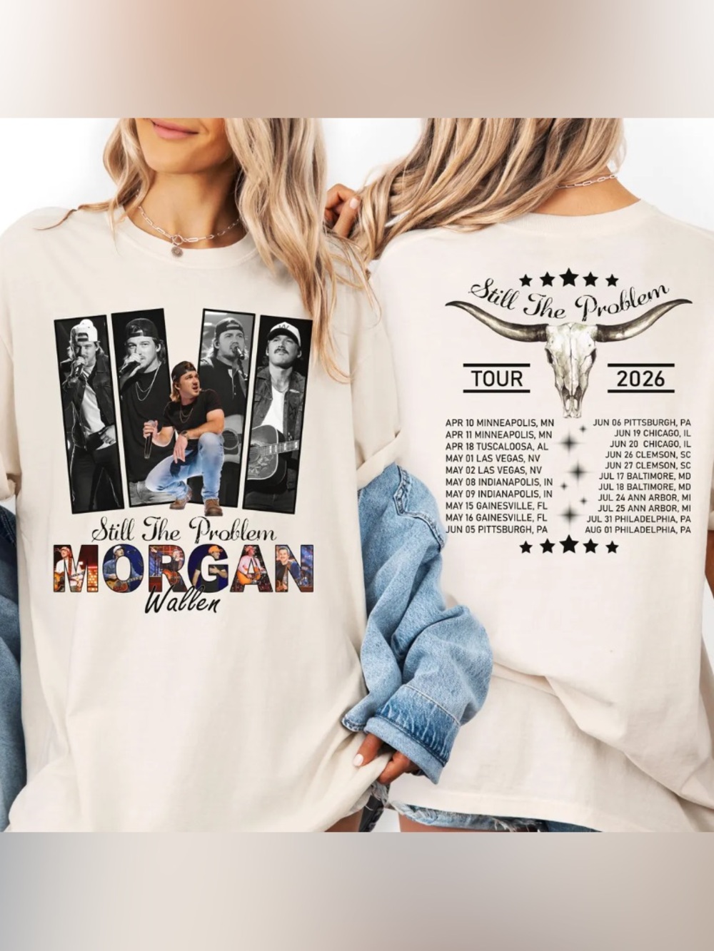 Morgan Wallen Still The Problem Tour 2026 Comfort Color Tee, Country Music Tee